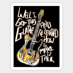 Thunder Road Bruce Springsteen Rock Music Magnet